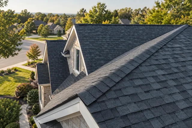 גג רעפים של בית מגורים — המחשת תחום Roofing ועבודות חוץ